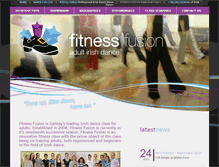 Tablet Screenshot of fitnessfusion.ie